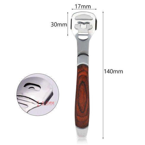 Wytino Foot Rasp - Pedicure Foot File, Callus Remover for Feet, Foot Scrubber with Blade Package