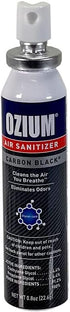 Ozium Air Sanitizer 0.8 oz Spray, Carbon Black Scent, 6-Pack