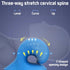 KBBYT Ergonomic Cervical Neck Shoulder Stretcher Massage Pillow Traction Device Muscle Relaxation Relieve Pain Cervical