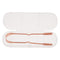 FOMIYES 1Pc Pure Copper Tongue Scraper, Fake Braces Oral Cleaner, Double Sided Stainless Steel Tongue Cleaner