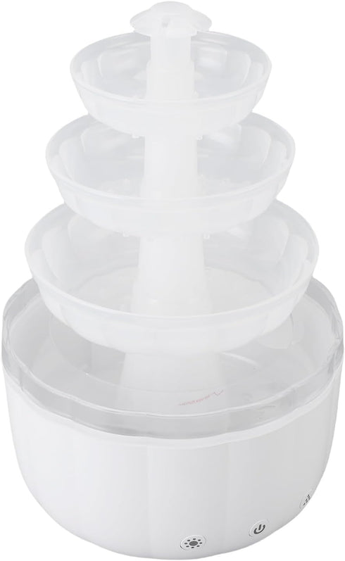 Jeffergarden 500ml Fountain Diffuser Humidifier, Quiet Aromatherapy with Capacity for Living Room and Bedroom