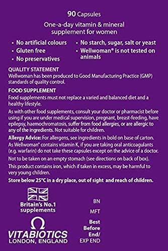 Vitabiotics Wellwoman, 90 Tablets