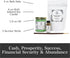 Money Drawing Spell Kit by Art of the Root | Handmade Candle, Bath Salts, Incense & Oil for Prosperity & Success