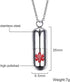 DIB Stainless Steel Medical Alert ID Pill Bottle Container Pendant Necklace for Men Women, Free Chain 20"