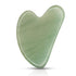 Gua Sha Facial Tools - Natural Jade Guasha Tool for Face, Double Chin & Jawline, Self-Skin Care for Women