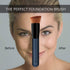 Foundation Brush, Flat Top Kabuki Brush for Liquid Makeup, Cream, Powder, Travel Size Face Foundation Blending Brushes