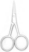 Professional Grooming Scissors - Stainless Steel Fine Straight Tip Scissors for Facial Hair Removal and Trimming