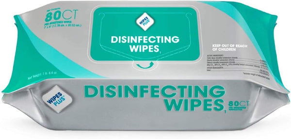 Industrial Strength Disinfecting Wipes, Pack of 80 Sanitizing Wipes, Made in the USA