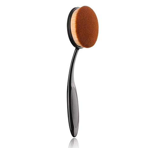 Oval 1# Makeup Brush, Upgraded Toothbrush Foundation Concealer Blending Tool, 1PC for Flawless Application