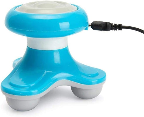 TYTOGE Electric Handled Wave Vibration Massager Body Massager Mini Electric Massager (English Blue)