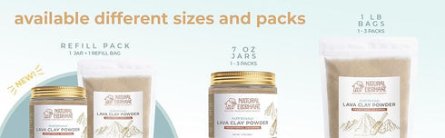 Natural Elephant Ghassoul Moroccan Lava Clay Powder 100% Pure & Natural (200g Jar)