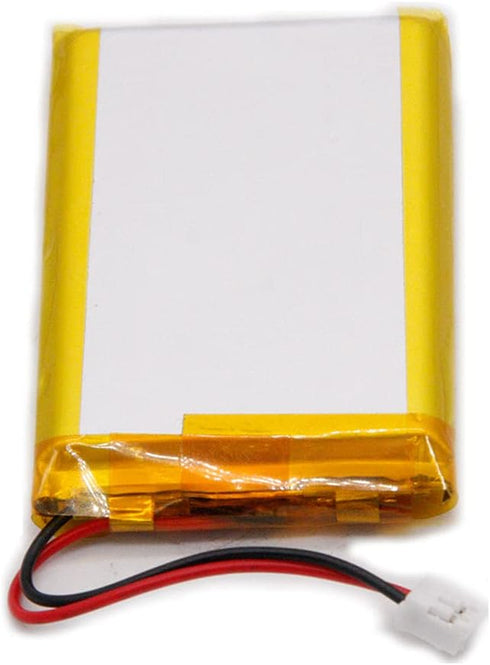 MSDS Verified 654060 Rechargeable 3.7V 2000mAh Li Lipo Lithium Polymer Battery Pack with 2 Pin JST Connector