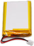 MSDS Verified 654060 Rechargeable 3.7V 2000mAh Li Lipo Lithium Polymer Battery Pack with 2 Pin JST Connector