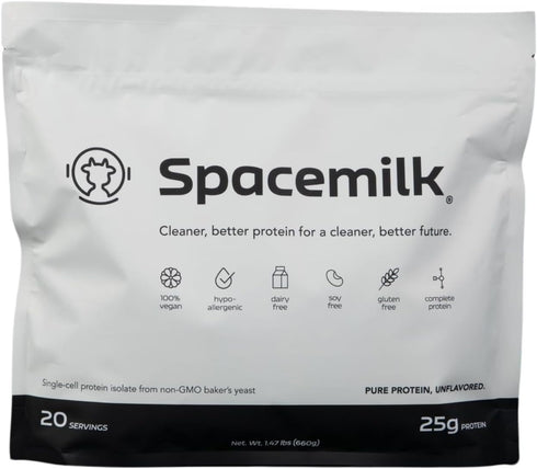 Single Cell Protein Powder - Unflavored, Vegan Complete Protein, Allergen Free, Soy Free, Gluten Free, Keto, Non GMO