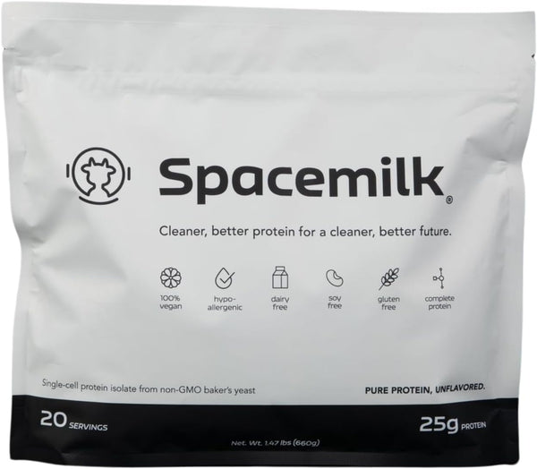 Single Cell Protein Powder - Unflavored, Vegan Complete Protein, Allergen Free, Soy Free, Gluten Free, Keto, Non GMO
