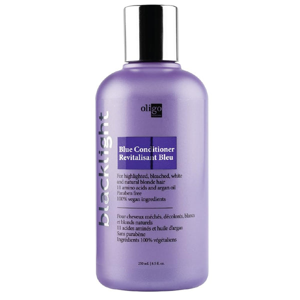 Oligo Professionnel Blacklight Blue Conditioner for Blondes, Vegan, 8.5oz, Hydrating Formula with Argan Oil