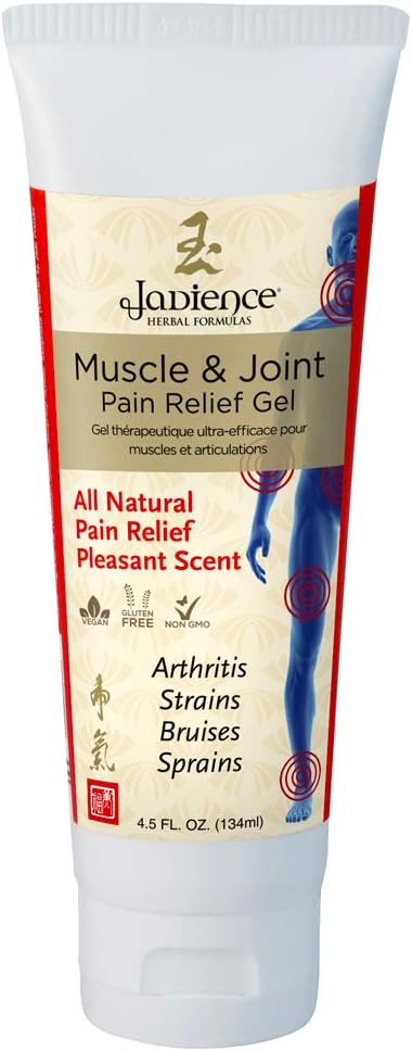 Jadience Joint & Muscle Pain Relief Gel - 4.5 Oz for Immediate Recovery of Repetitive Strain Injury
