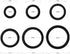 TCSR 6-Piece Set Medical Grade Silicone Cock Ring - Enhance Your Experience
