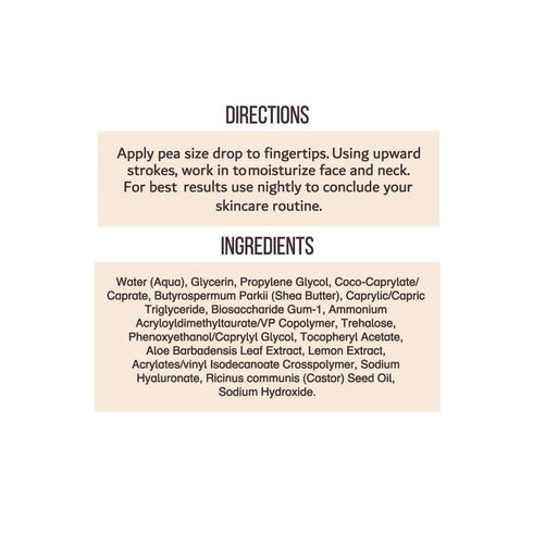 Urban Hydration Nourish and Rehydrate Castor and Shea Night Cream | Fights Acne, Detoxes, Refreshes and Smooths Skin Overnight, Anti-Aging Benefits For All Skin Types | 2 Fl Ounces