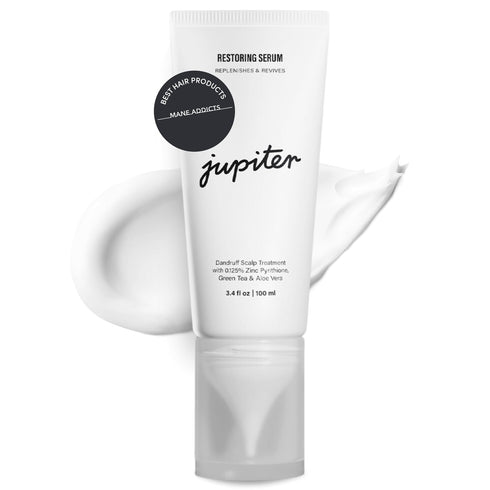 Jupiter Anti-Dandruff Scalp Serum, Leave-On Restoring Serum for Dry, Itchy, Oily Scalp, 3.4 fl oz