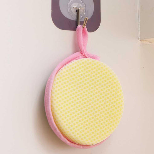 Teensery 20 Pcs Washing Dishes Sponges Double-Sided Dishwashing Sponge Scrubber Round Non-Scratch Scrub Sponges Pads