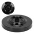 KIMISS Universal Electric Shaver Charging Stand, Round Shape Black Base for Men's Electric Razor