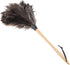 Fdit Handmade Washable Non-electrostatic Duster with Wooden Handle Household