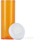 Empty Plastic Pill Bottles with Easy Open Snap Caps, Prescription Medication Vials, Clear Containers (12pcs)