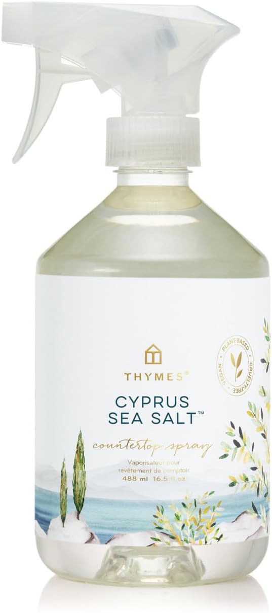 Thymes Cyprus Sea Salt Countertop Spray, 16.5 fl oz