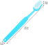 ibasenice Giant Toothbrush Prop, Oversized Demonstration Toothbrush for Halloween Party Decor, Sky-blue