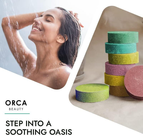Shower Steamers (8 Scents) includes Eucalyptus Shower Bomb, Relaxation Gifts for Women, Self Care Birthday Gifts, Unique Spa Gifts Shower Tablets, Shower Steamer Aromatherapy for Women & Men
