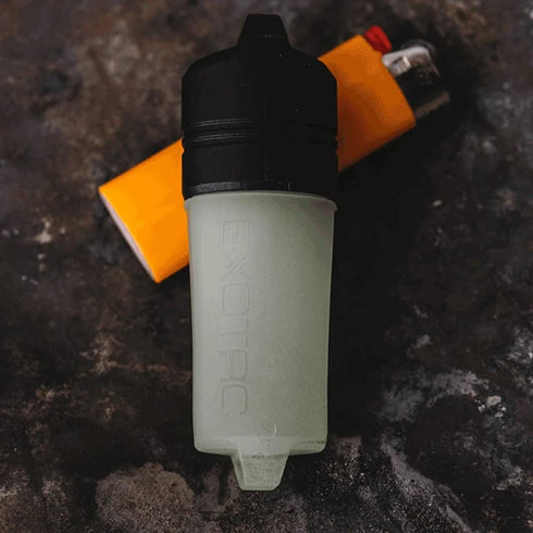 Exotac fireSLEEVE Waterproof Floating Lighter Case with Gas-Lock Strap, Molded TPE Body, USA Made