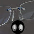 5 Pairs BEHLINE Glasses Nose Pads - Eyeglass Nosepieces for Rimless/Frameless Glasses Replacement