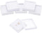 BENECREAT 6Pcs White Gemstone Display Box with Clear Window, Gift Boxes for Jewelry, Diamond Packing (2.8"x2.8"x0.8")