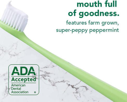 Hello Naturally Whitening Fluoride Toothpaste, Natural Peppermint Flavor and Tea Tree Oil, Peroxide Free, Gluten Free,