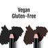 Natural Hypoallergenic Eyeliner Pencil (Black).