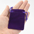 Nydotd 100pcs 2 X 2.8 inch Velvet Cloth Jewelry Pouches, Drawstring Bags for Christmas Candy Gift Bag, Wedding Favors