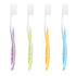 SmileGoods A404 Soft Bristle Toothbrush, 40 Tuft, Assorted Colors, Bulk Pack of 72