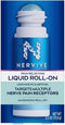 Nervive Nerve Care, Max Strength Pain Relieving Roll On Liquid with Lidocaine and Menthol for Toes, Feet, Hands, 2.5oz