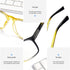 K KENZHOU 2 Pack Multifocus Reading Glasses for Men Women, Blue Light Blocking Readers & Computer Eyeglasses