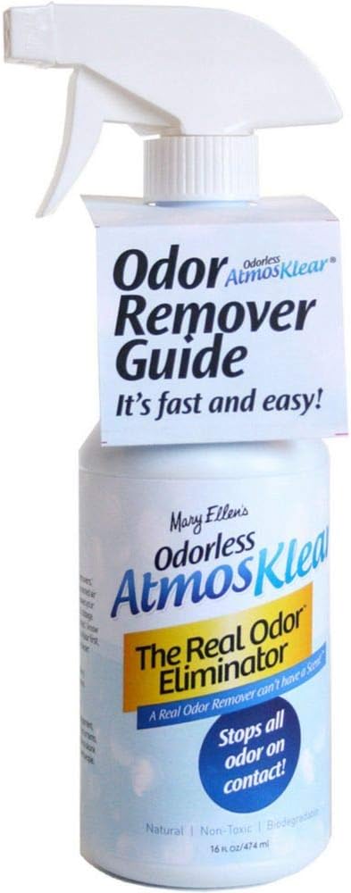 Mary Ellen Products Atmosklear Odor Eliminator, 16-Ounce (30016), Clear