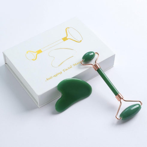 Piegricdiat Portable Massager Natural Facial Gua Sha Scraping Massage Tool, Neck, Shoulder Back Massager