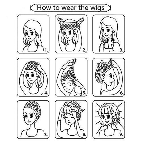 Kaneles Mullet Wigs for Men, 80s Costumes Fancy Party Accessory Cosplay Wig (Light Brown)
