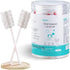 Baby Toothbrush and Tongue Cleaner, Disposable Oral Care for 0-36 Month Baby, 40 Count