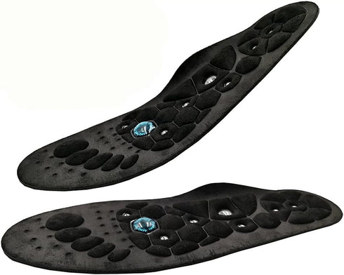 ZUIAI Premium Orthopedic Magnetic Therapy Insoles Slimming Weight Loss Arch Support Shoes Pads