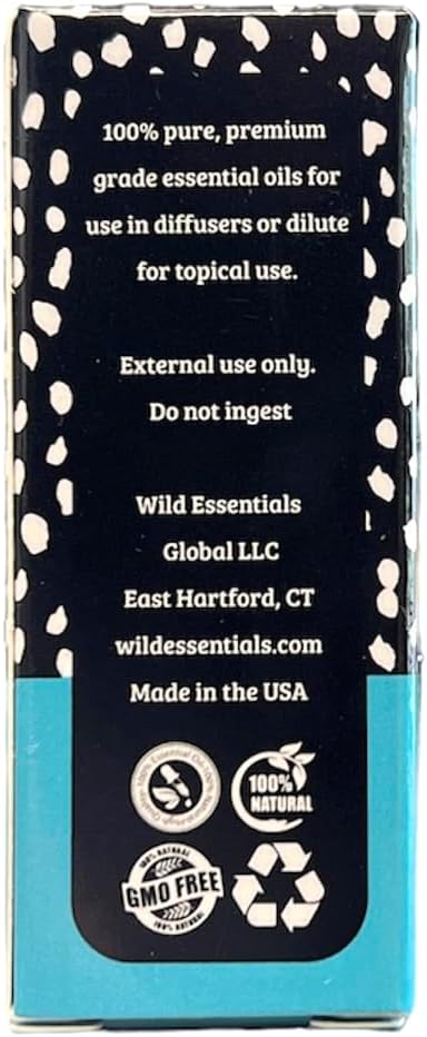 Wild Essentials Palo Santo Essential Oil, 2 Pack of 10ml, 100% Pure, Cleansing and Relaxing Oil, Made in USA