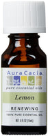 Aura Cacia 100% Pure Lemon Essential Oil, 15 ml, GC/MS Tested for Purity