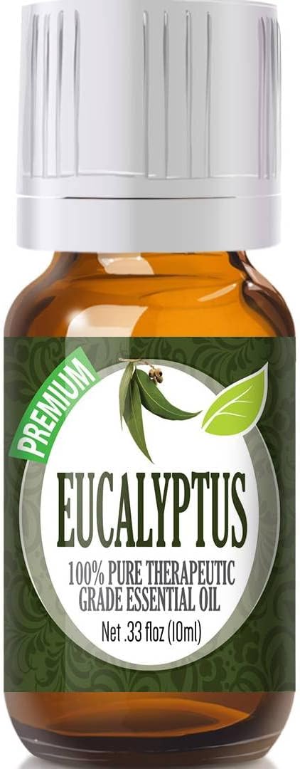 Healing Solutions Eucalyptus Essential Oil 10ml - 0.33 Fluid Ounces