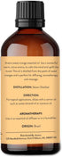 Avatra Orange Essential Oil for Diffuser, Skin, Aromatherapy | Natural & Undiluted | 3.38 Fl Oz with Glass Dropper