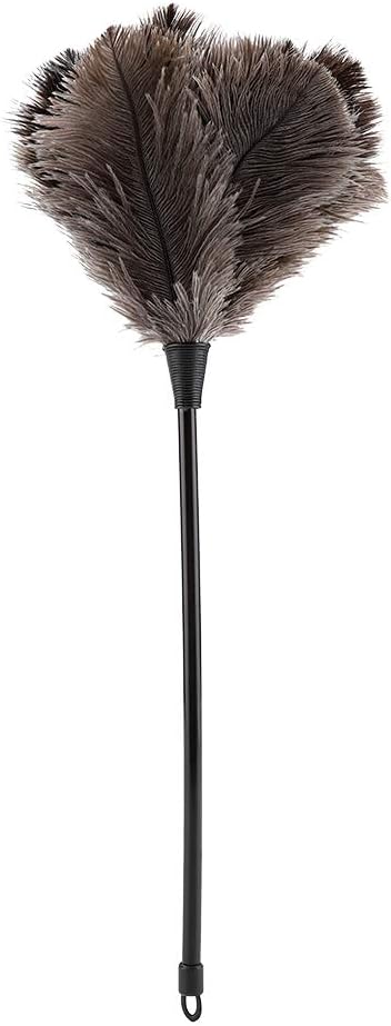 Mini Handmade Ostrich Duster, Washable Reusable Duster for Books, Keyboard, Office, Home